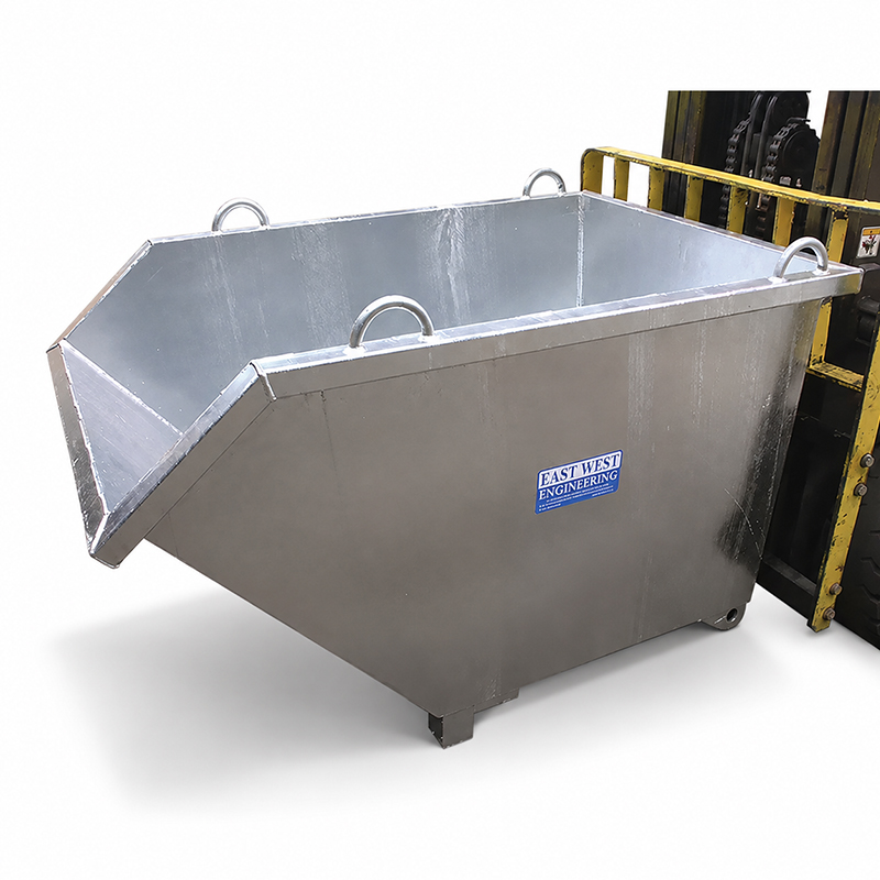 Self Dumping Bin - Forklift